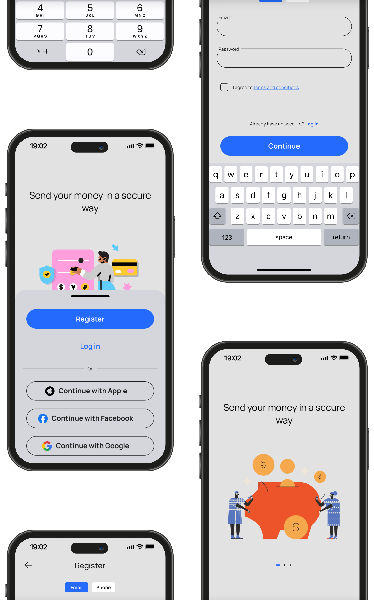 iMoney Onboarding